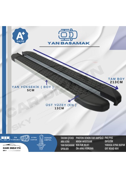 Vw Volkswagen T5 -T6 Alüminyum Yan Basamak Marşpiyel Koruma - Kısa Şase - Uzun Şase - 2003-2004-2005-2006-2007-2008-2009-2010-2011-2012-2013-2014-2015-2016-2017-2018-2019-2020-2021-2022-2023-2024 fiyatları