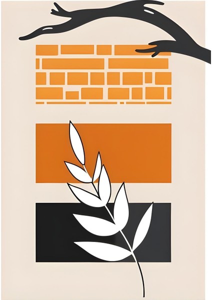 Matisse - Boho - Art Deco - Soyut - Doğa ( 3 Lü Çerçevesiz ) Poster - Afiş - Tablo KR2C00178/ fiyatları