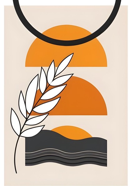 Matisse - Boho - Art Deco - Soyut - Doğa ( 3 Lü Çerçevesiz ) Poster - Afiş - Tablo KR2C00178/ modelleri