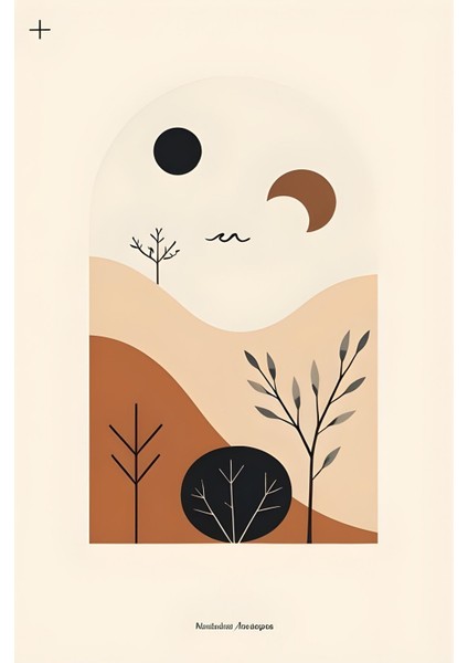Matisse - Boho - Art Deco - Soyut - Doğa ( 3 Lü Çerçevesiz ) Poster - Afiş - Tablo KR2C00197/ fırsatları