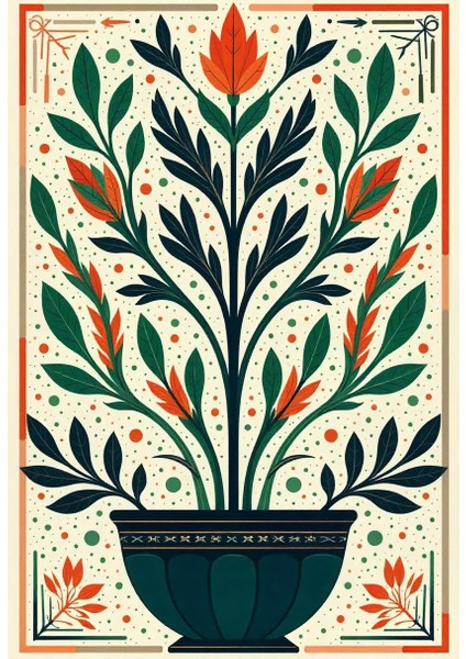 Matisse - Boho - Art Deco - Soyut - Doğa ( 3 Lü Çerçevesiz ) Poster - Afiş - Tablo KR2C00018/ fiyatları