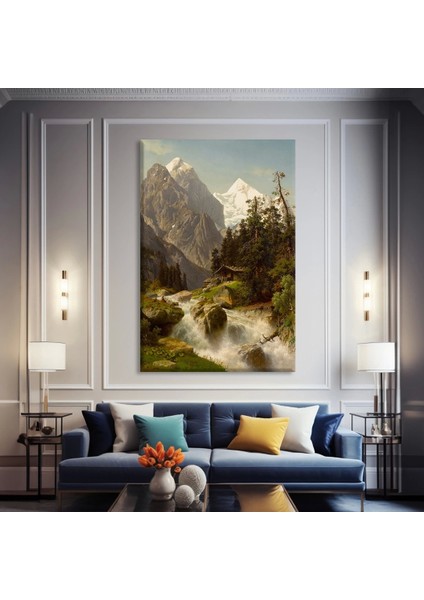 Kaya Formasyonları Kanvas Tablo