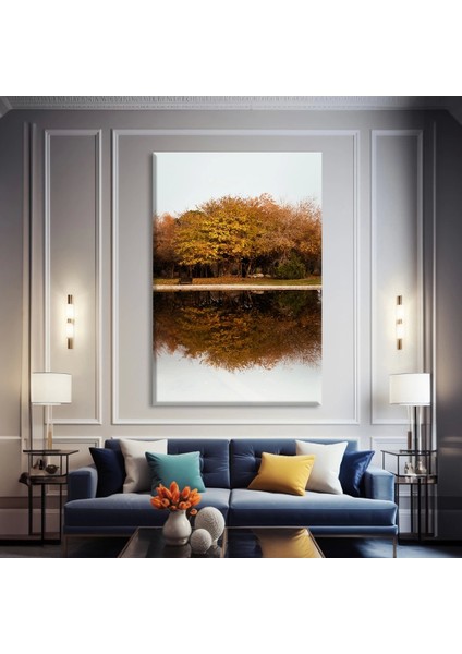 Sonbahar Yansımaları Kanvas Tablo