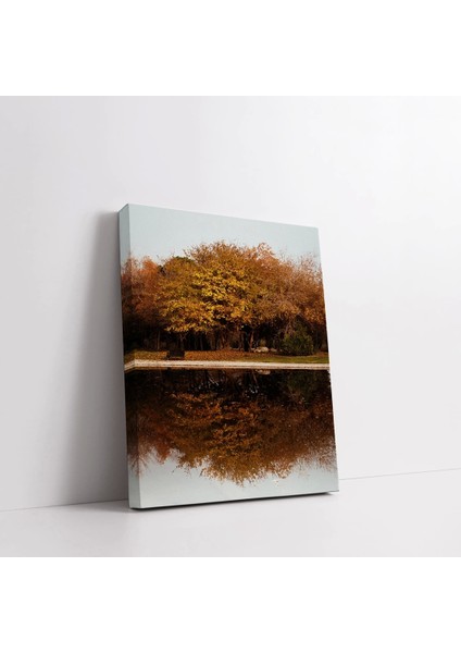 Sonbahar Yansımaları Kanvas Tablo fiyatları