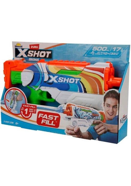 X-Shot Skins Hyperload Fast Fill Su Tabancası 34 cm