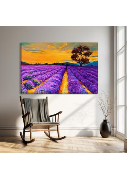 Lavanta Rüyası Kanvas Tablo