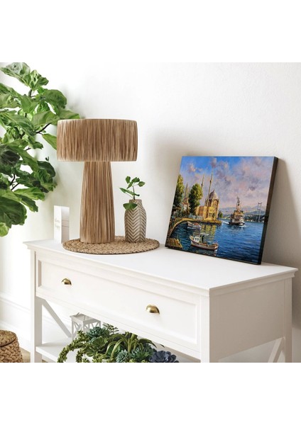 Kıyıdaki Sakinlik Kanvas Tablo modelleri