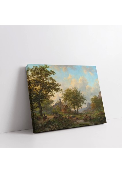 Rustik Doğa Manzarası Kanvas Tablo fiyatları