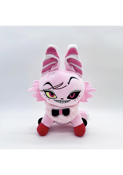 30CM Angel Meow Hazbin Hotel Angel Cat Peluş Oyuncak (Yurt Dışından)