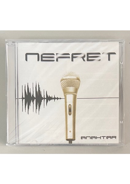 Nefret - Anahtar CD (Jelatininde Sıfır Orjnal 2001 Dönem Baskı Cd)
