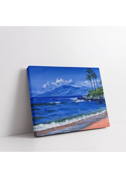 Kıyı Yolculuğu Kanvas Tablo fiyatları