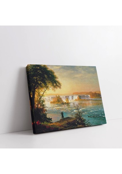 Göl Kenarı Serüveni Kanvas Tablo fiyatları