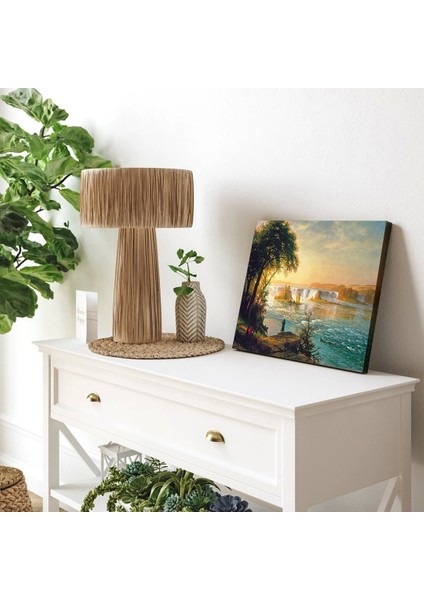 Göl Kenarı Serüveni Kanvas Tablo modelleri