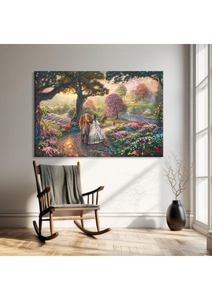 Masal Bahçesi Kanvas Tablo
