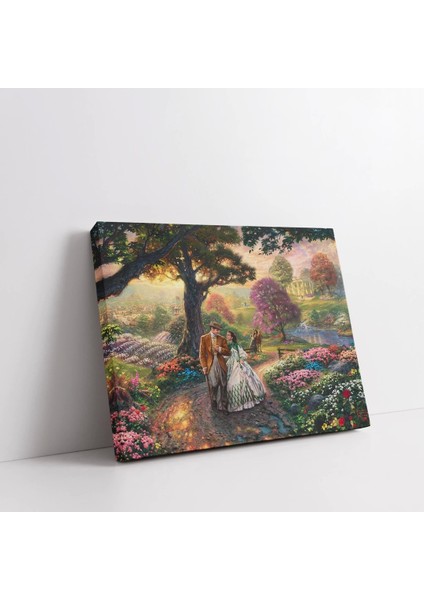 Masal Bahçesi Kanvas Tablo fiyatları