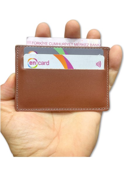 Süper Slim Deri Kartlık, Para Cepli Unisex, Ince, Kadın Erkek Kredi Kartlık Cüzdan indirimleri