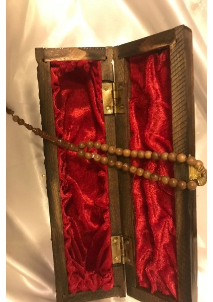 Tespih Kuka Doğal Ahşap Tesbih Gümüş Imameli Ahşap Kutulu modelleri