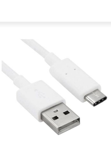 USB To Type-C Şarj Kablosu 1 M Beyaz