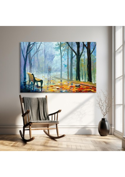 Sonbahar Çayırı Kanvas Tablo