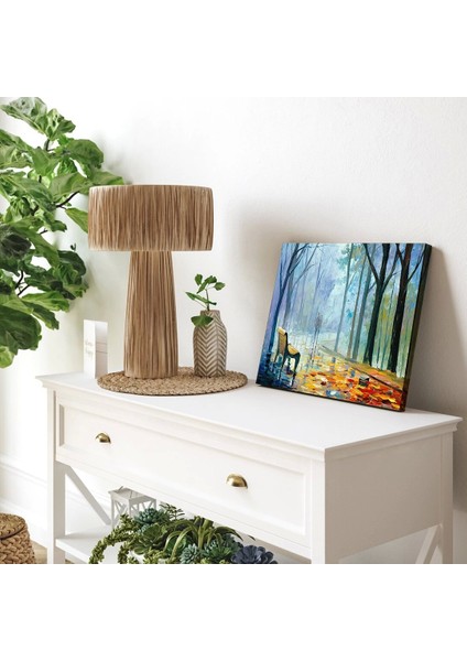 Sonbahar Çayırı Kanvas Tablo modelleri