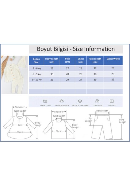 Unisex Kışlık Bebek Takımı Triko Hırka ve Bere ile 3-6 Ay İçin Tasarlandı indirimleri