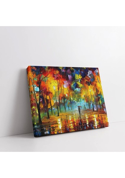 Yağmur Sonrası Park Kanvas Tablo fiyatları