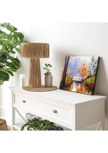 Sonbahar Yansıması Kanvas Tablo modelleri