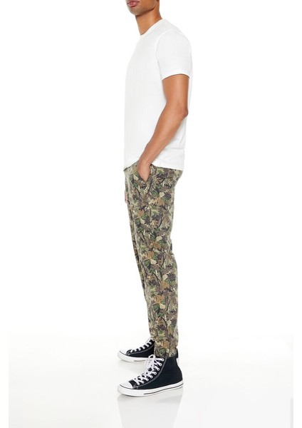 Kamuflaj Desenli Jogger Pantolon