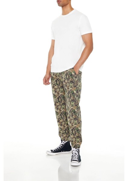 Kamuflaj Desenli Jogger Pantolon