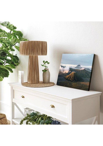 Volkanik Dağ Manzarası Kanvas Tablo modelleri