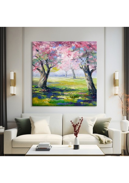Ilkbahar Esintisi Kanvas Tablo