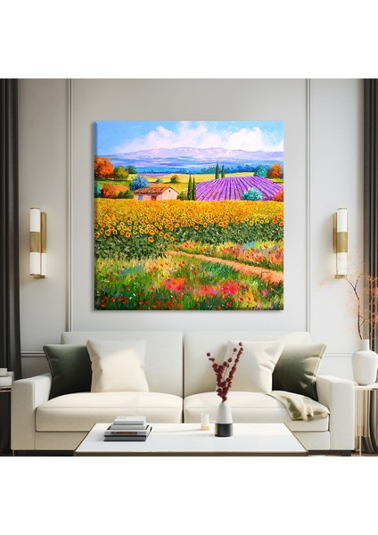 Toskana'nın Renkleri Kanvas Tablo
