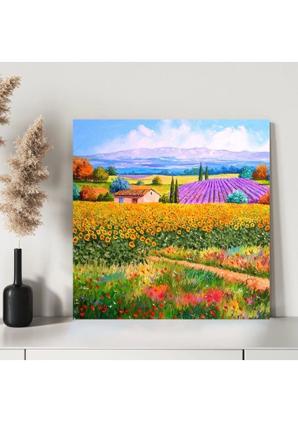 Toskana'nın Renkleri Kanvas Tablo modelleri