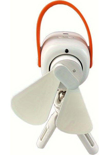 Tcherchı Işık ve Uzaktan Kumandalı 5200MAH Şarj Edilebilir Taşınabilir Açık Kamp Fanı (Yurt Dışından)