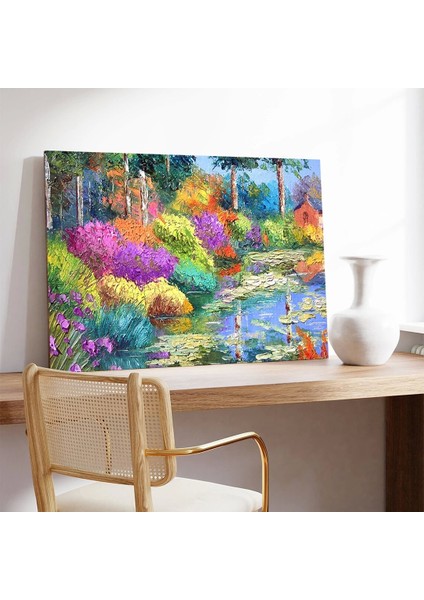 Ormanın Renk Paleti Kanvas Tablo modelleri