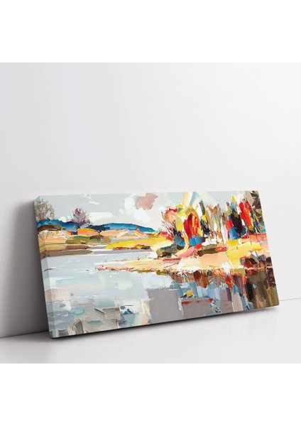 Renkli Yansımalar Kanvas Tablo fiyatları