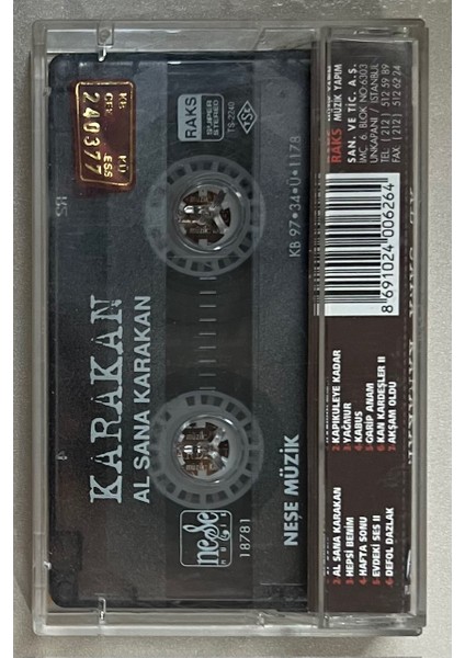 Karakan - Al Sana Karakan Kaset fiyatları