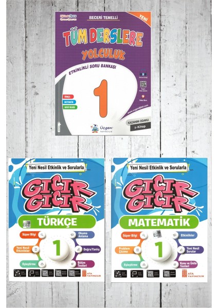 1.sınıf Tüm Derslere Yolculuk+Türkçe+Matematik Kitabı