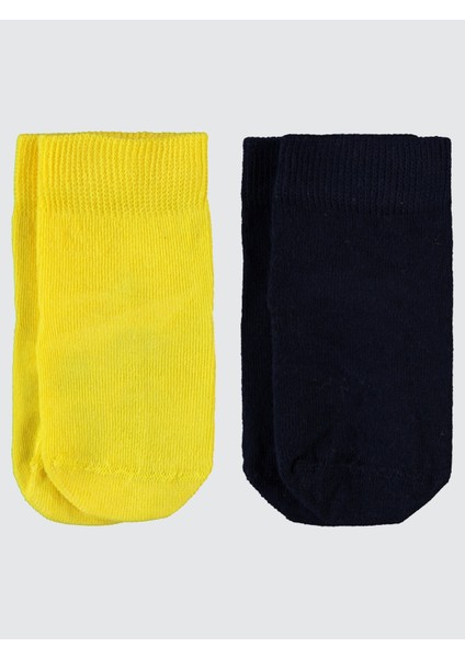 Erkek Bebek 2'li Çorap Set 6-18 Ay Sarı fiyatları