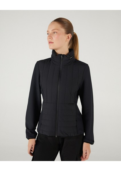 W Outerwear Padded Jacket Kadın Siyah Mont S242063-001