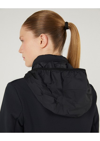 W Outerwear Padded Jacket Kadın Siyah Mont S242063-001 modelleri