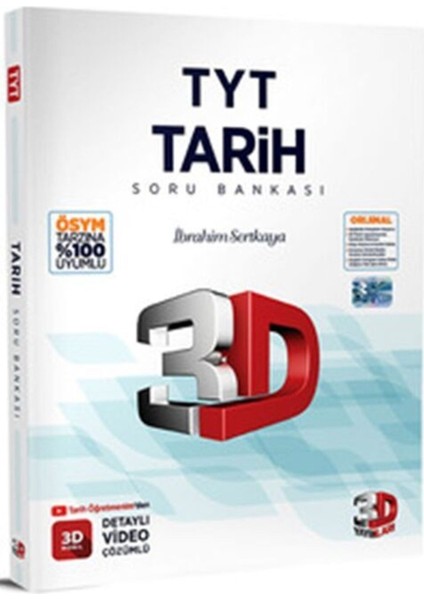 3D YAYINLARI TYT TARİH SORU BANKASI