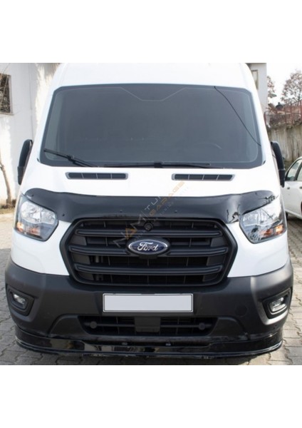 Ford Transit Kaput Rüzgarlığı 2020+ Kaput Koruma Parlak Siyah 2020 2021 2022 2023