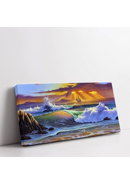 Fırtınanın Güzelliği Kanvas Tablo fiyatları