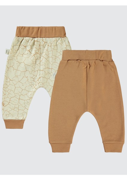 Erkek Bebek 2'li Patiksiz Tek Alt 6-18 Ay Kahve fiyatları