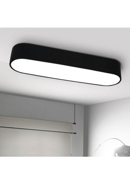 vo x lamp lighting solutions Qadratic Plafonyer Elips 40*16 cm H:10 36 Watt 9 M2 Aydınlatma Alanı