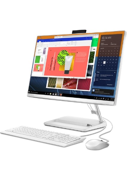 Ideacentre 24IAP7 Intel Core I5-12450H 32GB 1tb SSD Intel UHD Graphics 24'' Fhd IPS Freedos F0GH01GDTR All In One Bilgisayar+ Snertech