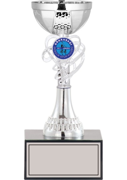 Kişiye Özel Futbol Kupası Ödül Kupası Tören Kupası 22 cm Small 011