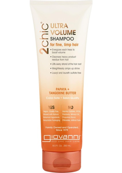 2chic Ultra-Volume Hacimlendirici Şampuan 250 ml