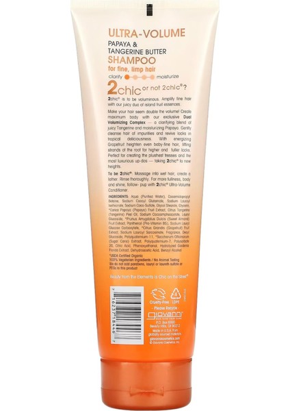 2chic Ultra-Volume Hacimlendirici Şampuan 250 ml